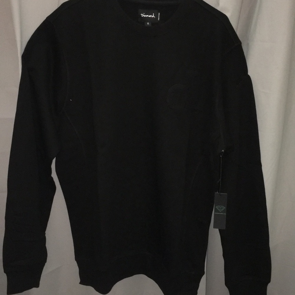 Diamond supply co unpolo pullover crew neck